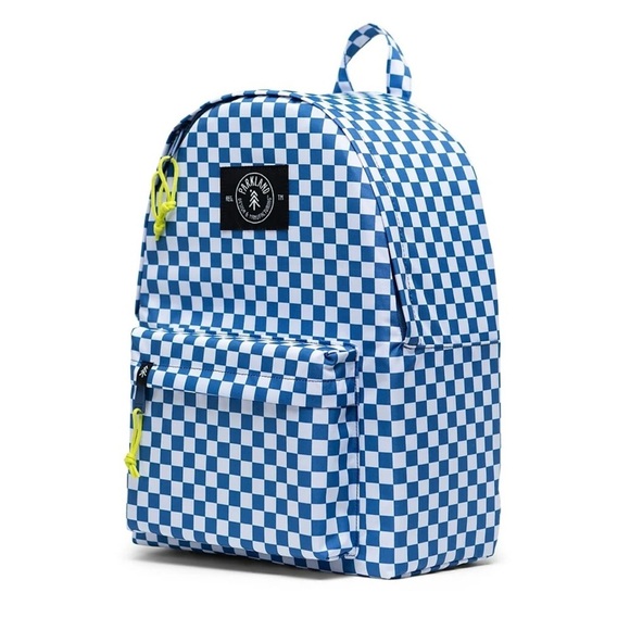 3/$10⚡️Blue & White Parkland Checkered Kids Backpack - Picture 2 of 16